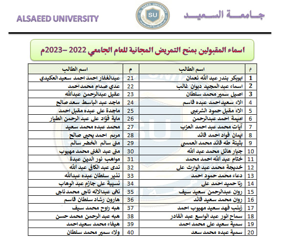 اسماء